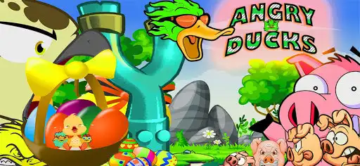 Play Knock Down Angry Ducks Slinghsot  and enjoy Knock Down Angry Ducks Slinghsot with UptoPlay
