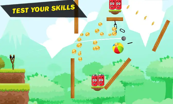 Play Knock Down Bottles:Hit  Knock Out Tin Cans Shoot as an online game Knock Down Bottles:Hit  Knock Out Tin Cans Shoot with UptoPlay