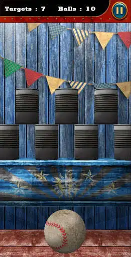 Play Knock Down Cans as an online game Knock Down Cans with UptoPlay