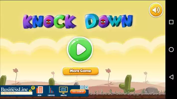 Play Knock Down -Monster
