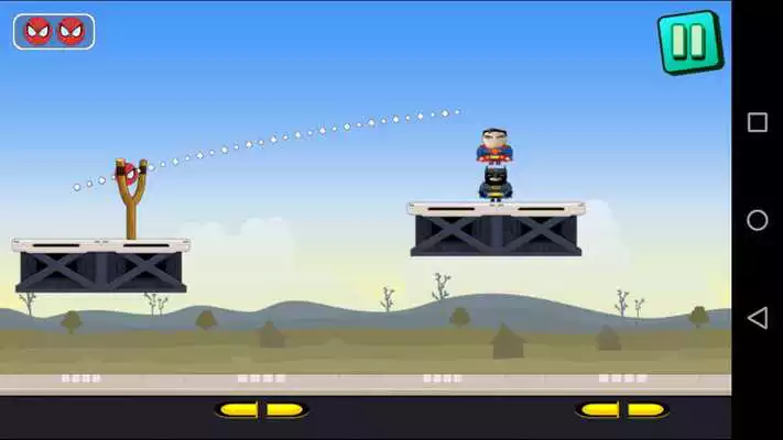 Play Knock Down ! SuperHeroes