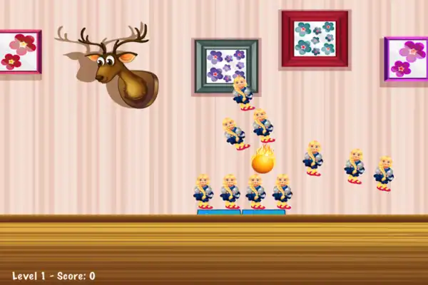 Play Knockdown The Dolls Toss Game