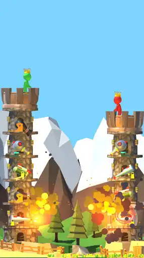 Play Knockout Defense 3D as an online game Knockout Defense 3D with UptoPlay