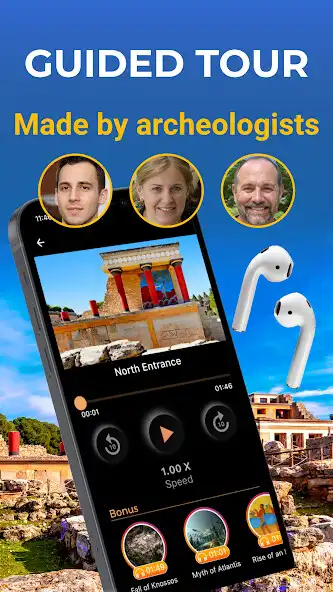 Play Knossos Audio Guide - 60 mins as an online game Knossos Audio Guide - 60 mins with UptoPlay