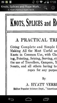 Play Knots, Splices and Rope Work Play Knots, Splices and Rope Work