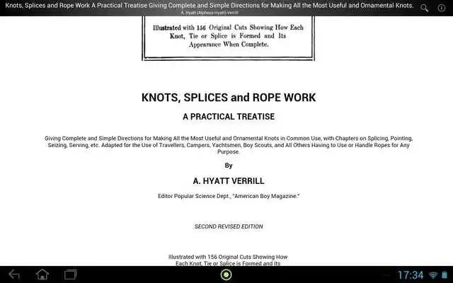 Play Knots, Splices and Rope Work Play Knots, Splices and Rope Work