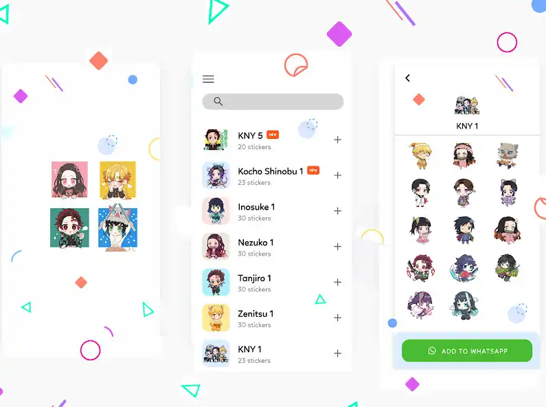 Play KNY Anime Sticker for Kimetsu   and enjoy KNY Anime Sticker for Kimetsu  with UptoPlay