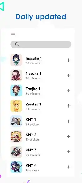 Play KNY Anime Sticker for Kimetsu  as an online game KNY Anime Sticker for Kimetsu  with UptoPlay