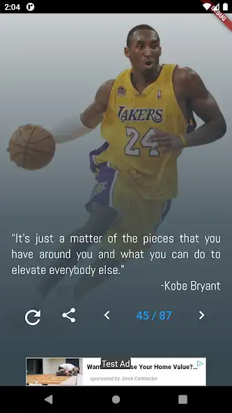 Play Kobe Bryant Quotes  and enjoy Kobe Bryant Quotes with UptoPlay