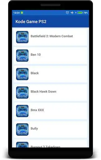 Play APK Kode Game PS2 Terlengkap Offline  and enjoy Kode Game PS2 Terlengkap Offline with UptoPlay com.sodadev.kodegameps2