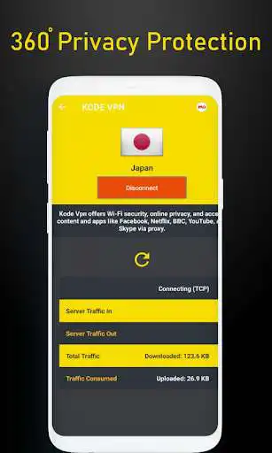 Play Kode VPN - Secure Proxy Master as an online game Kode VPN - Secure Proxy Master with UptoPlay