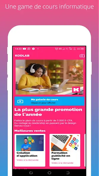 Play Kodlab - Apprendre en ligne  and enjoy Kodlab - Apprendre en ligne with UptoPlay