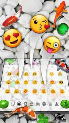 Play Koi Fish Keyboard Theme