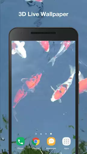 Play Koi Fish Live Wallpaper