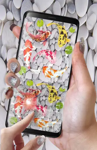 Play Koi Fish Water Stone keyboard  and enjoy Koi Fish Water Stone keyboard with UptoPlay