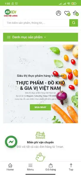 Play KOIMART.VN - Mua thực phẩm Việ  and enjoy KOIMART.VN - Mua thực phẩm Việ with UptoPlay