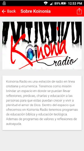 Play Koinonia Radio as an online game Koinonia Radio with UptoPlay