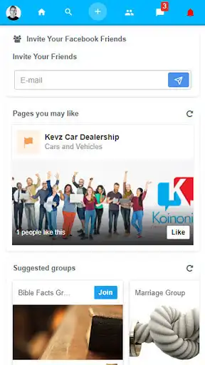 Play Koinonia Social as an online game Koinonia Social with UptoPlay