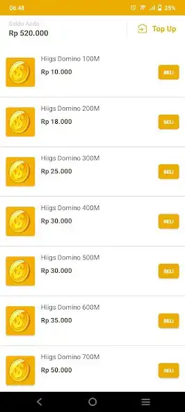 Play Koin Pulsa as an online game Koin Pulsa with UptoPlay