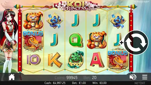 Play Koi Princess  and enjoy Koi Princess with UptoPlay