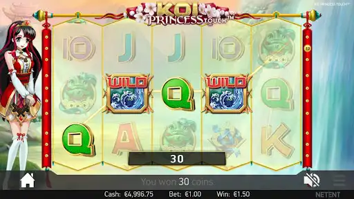 Play Koi Princess as an online game Koi Princess with UptoPlay