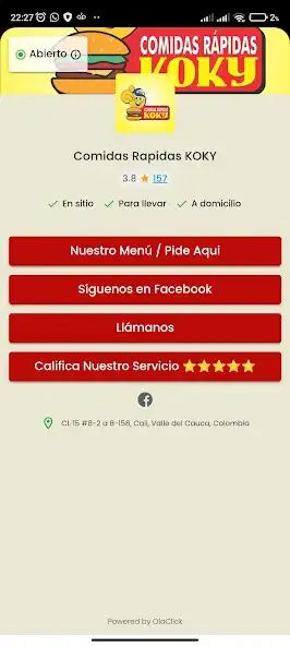 Play KOKY Comidas Rápidas  and enjoy KOKY Comidas Rápidas with UptoPlay