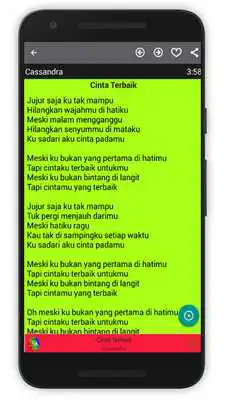 Play Koleksi Cassandra Lagu Lirik Play Koleksi Cassandra Lagu Lirik