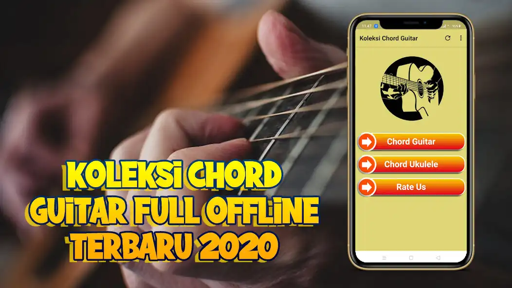 Play Koleksi chord guitar full offline terbaru 2020  and enjoy Koleksi chord guitar full offline terbaru 2020 with UptoPlay
