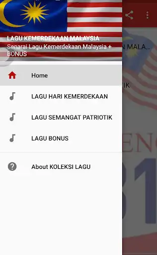 Play KOLEKSI LAGU KEMERDEKAAN as an online game KOLEKSI LAGU KEMERDEKAAN with UptoPlay