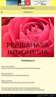 Play Koleksi Peribahasa Indonesia