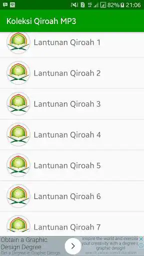 Play Koleksi Qiroah MP3 as an online game Koleksi Qiroah MP3 with UptoPlay