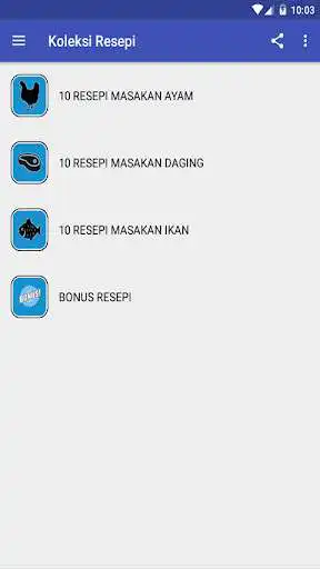Play Koleksi Resepi - Ayam/Daging/Ikan as an online game Koleksi Resepi - Ayam/Daging/Ikan with UptoPlay