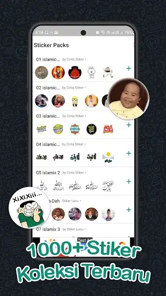 Play Koleksi stiker untuk whatsapp  and enjoy Koleksi stiker untuk whatsapp with UptoPlay