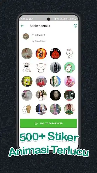 Play Koleksi stiker untuk whatsapp as an online game Koleksi stiker untuk whatsapp with UptoPlay