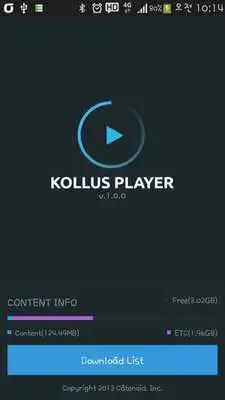 Play KollusPlayer Codec(ARMv6) Play KollusPlayer Codec(ARMv6)