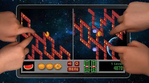 Play KOLOBOK, adventure in the space Labyrinth as an online game KOLOBOK, adventure in the space Labyrinth with UptoPlay