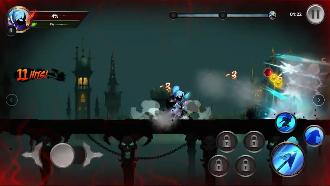Play Kombat Fighting Warriors as an online game Kombat Fighting Warriors with UptoPlay