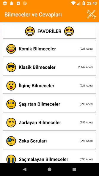 Play Komik Bilmeceler (İnternetsiz)  and enjoy Komik Bilmeceler (İnternetsiz) with UptoPlay
