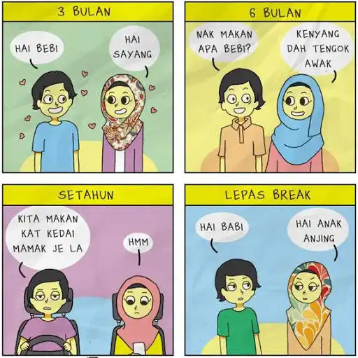 Play Komik Strip Lucu - Indonesia & Malaysia as an online game Komik Strip Lucu - Indonesia & Malaysia with UptoPlay