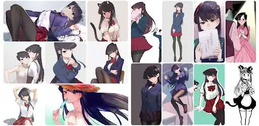 Play Komi-san Wallpaper HD as an online game Komi-san Wallpaper HD with UptoPlay
