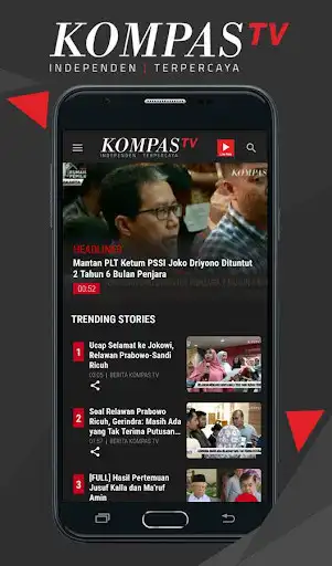 Play Kompas TV - Liputan Live Streaming & Video Berita  and enjoy Kompas TV - Liputan Live Streaming & Video Berita with UptoPlay