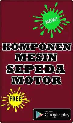 Play KOMPONEN MESIN SEPEDA MOTOR TERLENGKAP