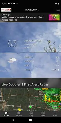 Play KOMU 8 Weather App  and enjoy KOMU 8 Weather App with UptoPlay