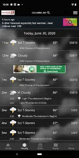 Play KOMU 8 Weather App as an online game KOMU 8 Weather App with UptoPlay