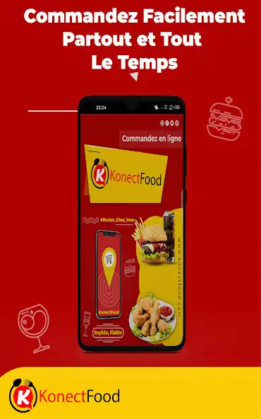 Play KonectFood: Livraison Repas  and enjoy KonectFood: Livraison Repas with UptoPlay