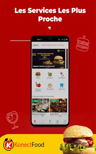 Play KonectFood: Livraison Repas as an online game KonectFood: Livraison Repas with UptoPlay