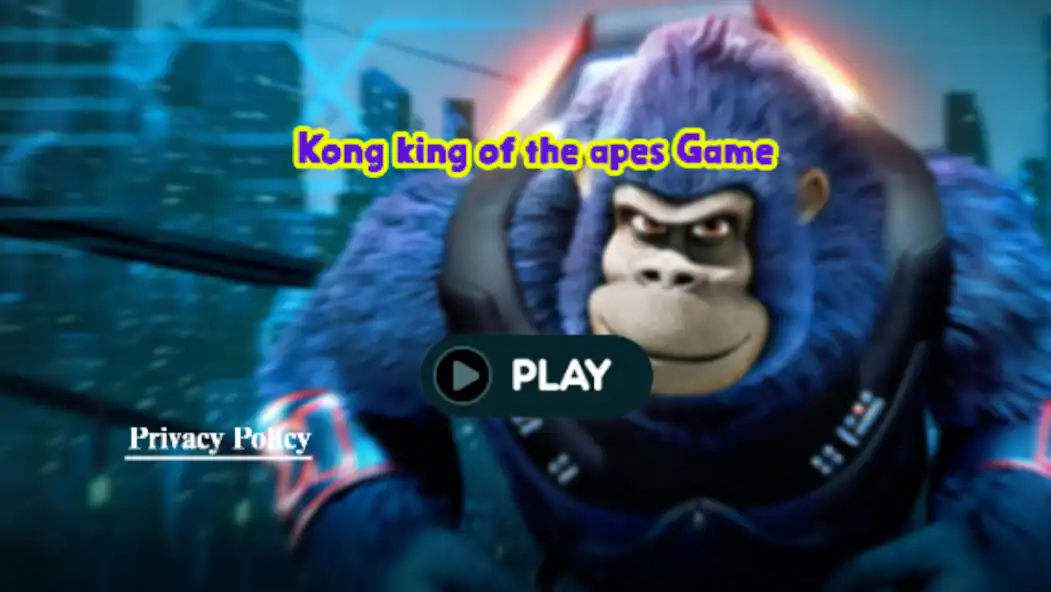 Play Kong king of the apes Game  and enjoy Kong king of the apes Game with UptoPlay