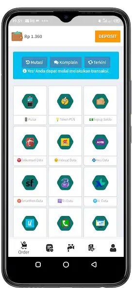 Play Konter Pulsa Indonesia V2 Pro  and enjoy Konter Pulsa Indonesia V2 Pro with UptoPlay
