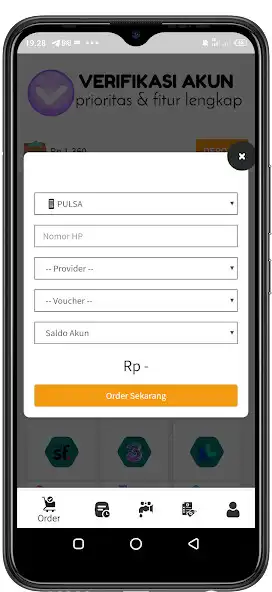 Play Konter Pulsa Indonesia V2 Pro as an online game Konter Pulsa Indonesia V2 Pro with UptoPlay
