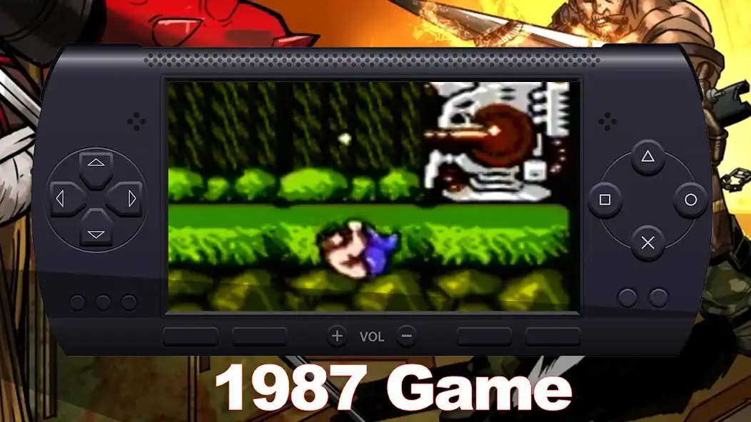 Play Kontra Original Game 1987  and enjoy Kontra Original Game 1987 with UptoPlay